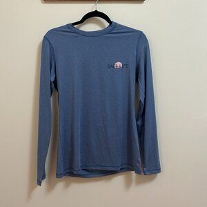 New with Tags - Salt Life Long Sleeve Light Blue UV 30 Shirt